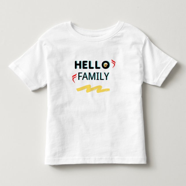 Sommerkinder kleiden weiße Wiege Kleinkind T-shirt (Vorderseite)