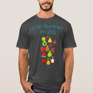 Sommerkleidung, Veganer, Vegetarier, gesundes li T-Shirt
