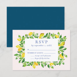 Sommerkollektoren und Foliage RSVP Karte