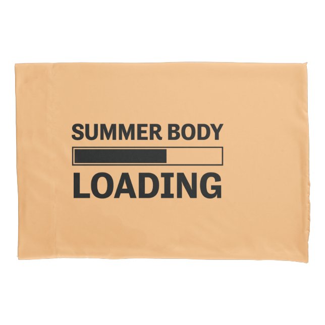 Sommerkörperbeladung Funny Sport Gym Kissenbezug (Vorderseite)