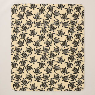 Sommerküstenartig wiederholt Schildkrötenmuster Sherpadecke