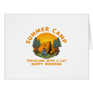 Sommerlager mit Katze