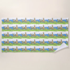 SommerLeuchtturm 4; Strandtuch