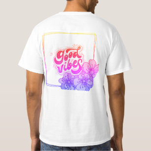 (*Sommerlich leichte Chill-Vibes T-Shirt – Leichtg