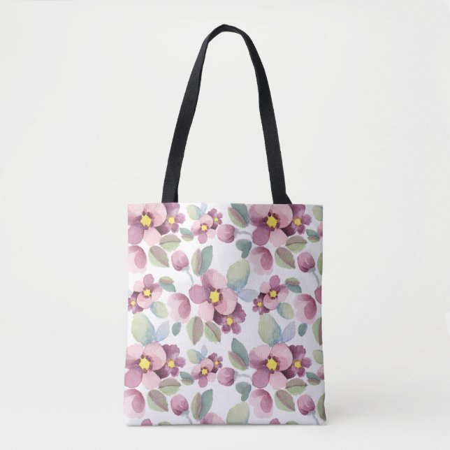 Sommerliche Blume 1 Tasche (Vorderseite)
