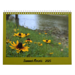 Sommerliche Blume 2025 Kalender