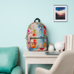 Sommerliche Blume Bedruckter Rucksack