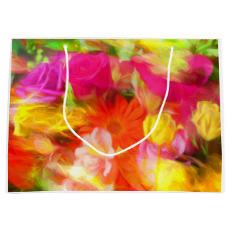 Sommerliche Blume Große Geschenktüte