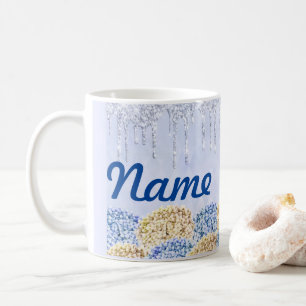 Sommerliche Blume Personalisierte Kaffee Tasse, Cu Kaffeetasse