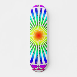 Sommerliche Blume Skateboard