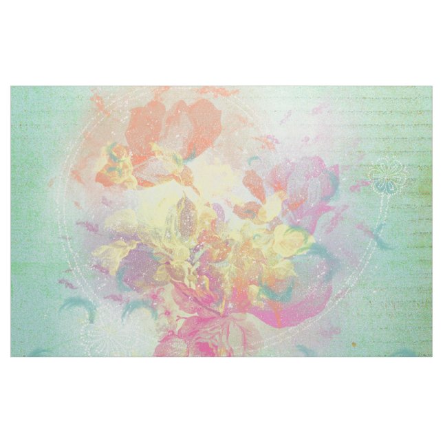 Sommerliche Blume Stoff (Yard (91,4 cm))
