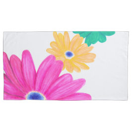 Sommerliche Blüten Kissenbezug