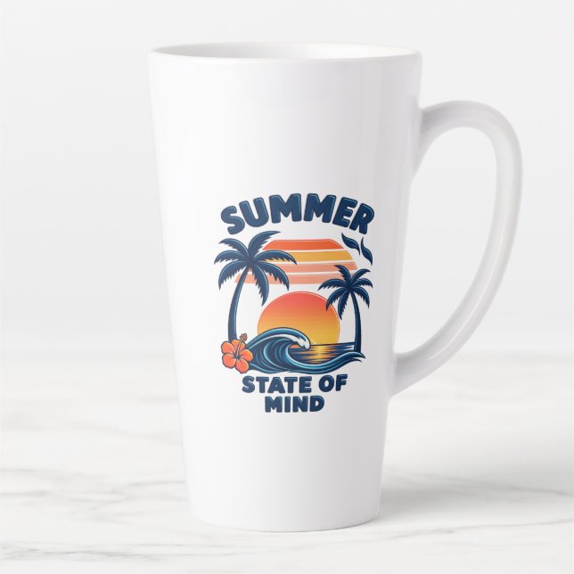 Sommerliche Gemütslage Milchtasse (Rechts)
