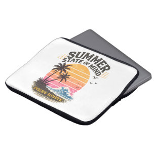 Sommerliche Gemütsverfassung Vintage Laptopschutzhülle