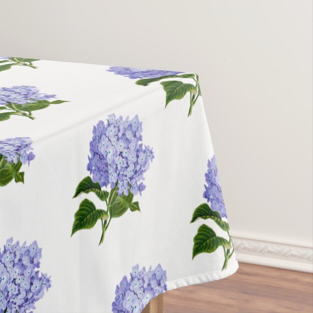 Sommerliche Hortensien-Tischdecke Tischdecke (Beispiel)