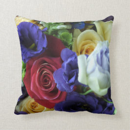 Sommerliche Rose Kissen