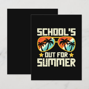 Sommerliche Schule RSVP Karte