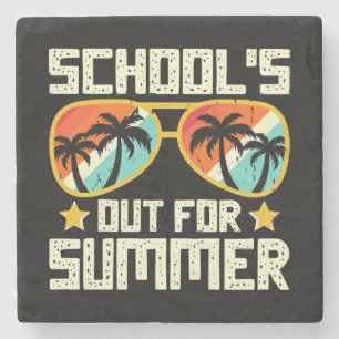Sommerliche Schule Steinuntersetzer