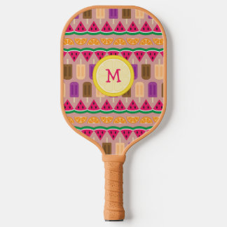 Sommerliche Süßigkeiten Pickleball Schläger