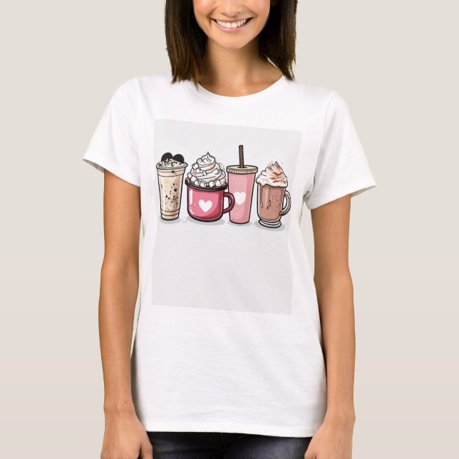 Sommerliche Süßigkeiten T-Shirt (Vorderseite)