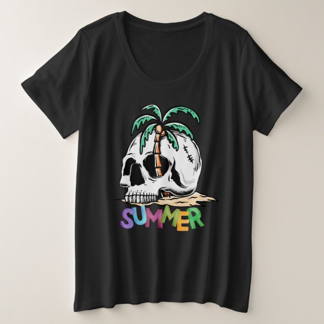 Sommerliche T - Shirt (Design vorne)