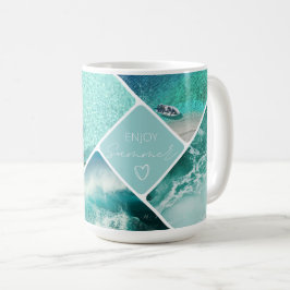 Sommerliche Tasse genießen
