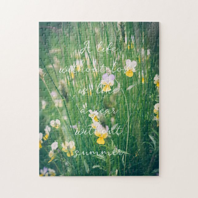 Sommerliche Wildblumen (Vertikal)