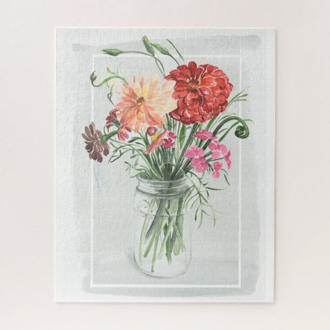 Sommerliche Wildblumen - Pinks und Reds (Vertikal)