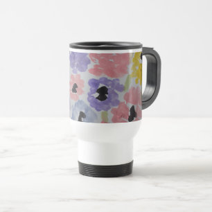 Sommerliche Wildblumen Reisebecher