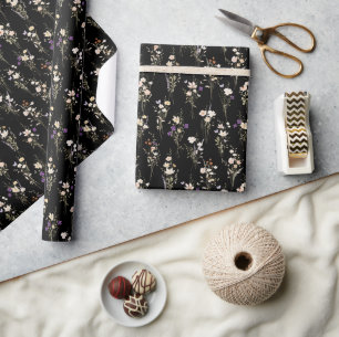 Sommerliche Wildblumensträuße Geschenkpapier