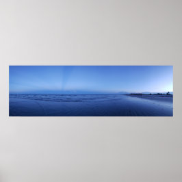 Sommerlicher Abend am Cape Canaveral, Florida Poster