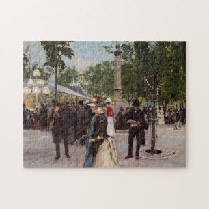 Sommerlicher Abend in Tivoli Paul Fischer