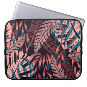 Sommerlicher glänzender Hintergrund mit farbenfroh Laptopschutzhülle