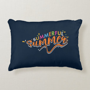 Sommerlicher Sommer Dekokissen