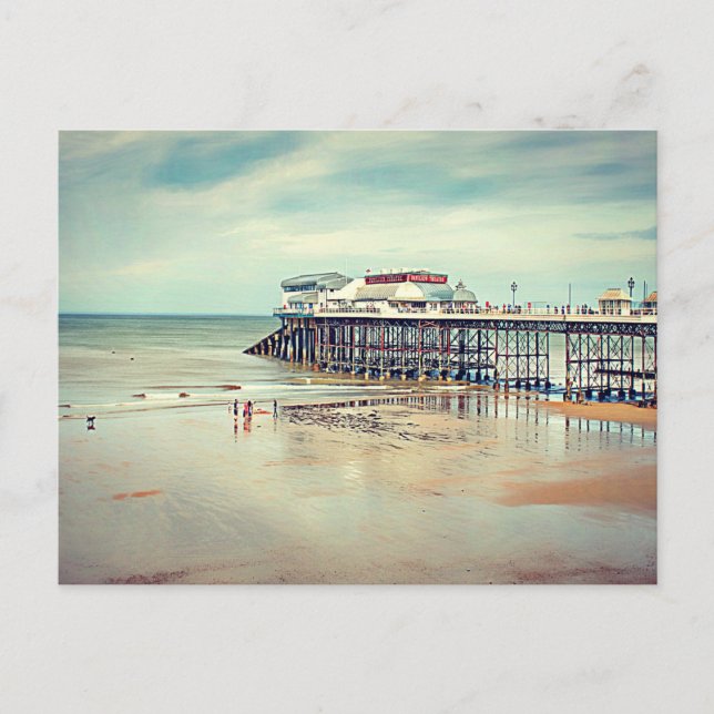 Sommerlicher Spaß bei Cromertime-Karten Postkarte (Vorderseite)