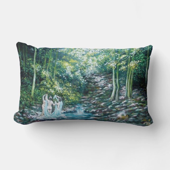 SOMMERLIEGEN IM WALD VON VALLOMBROSA LENDENKISSEN (Vorderseite)