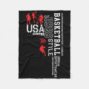 Sommerliga Basketball Usa-nba Fleecedecke