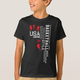 Sommerliga Basketball Usa-nba T-Shirt