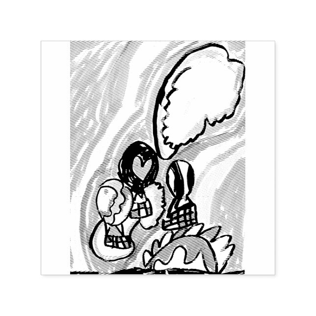 Sommerluftballons   permastempel (Design)