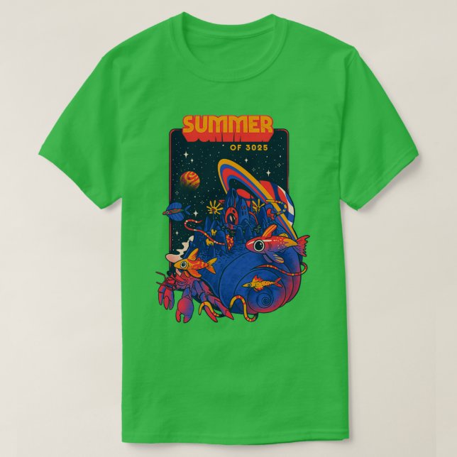 Sommermagie der 3025 alternativen Farbpalette T-Shirt (Design vorne)