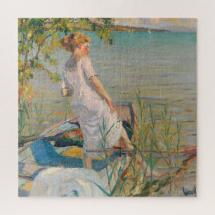 Sommermorgens am Starnberger See   Edward Cucuel
