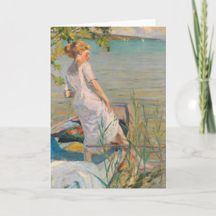 Sommermorgens am Starnberger See   Edward Cucuel Karte