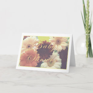 Sommermorgens Babydusche Daisy Grußkarte Einladung