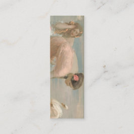 Sommermorgens von Rupert Bunny (1897) Lesezeichen Mini Visitenkarte