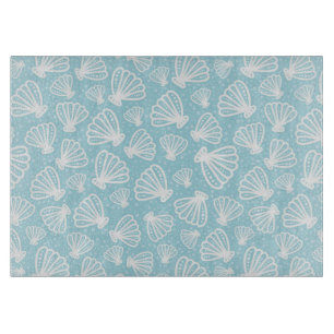 Sommermuster der Muschel Schneidebrett