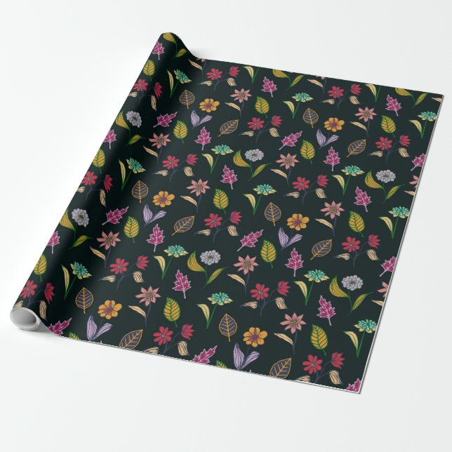 Sommermuster Geschenkpapier (Ungerollt)