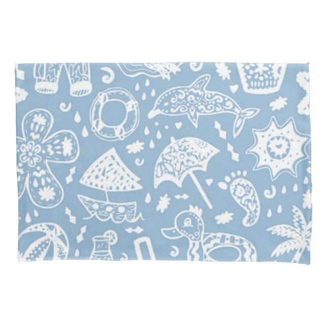 Sommermuster Kissenbezug (Vorderseite)