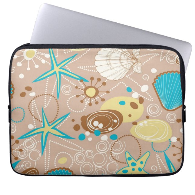 Sommermuster Laptopschutzhülle (Vorderseite)