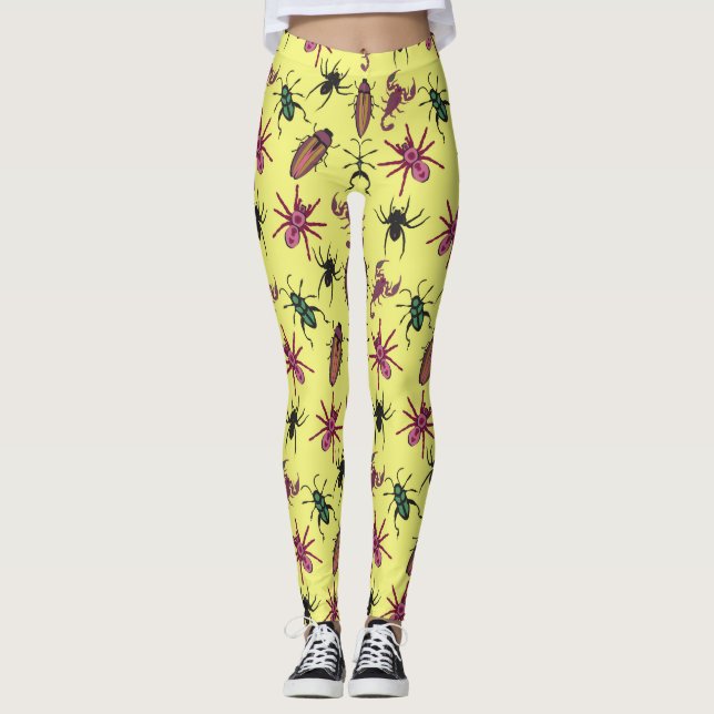 Sommermuster Leggings (Vorderseite)