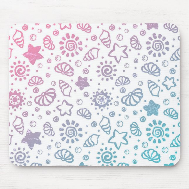 Sommermuster Mousepad (Vorne)